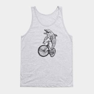 SEEMBO Dolphin Cycling Bicycle Bicycling Riding Biking Bike Tank Top